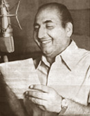 Rafi Singing in the Studio