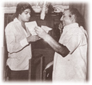Rafi with Amit Kumar